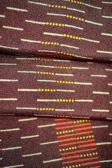 【単衣】【最高級】美品 縞模様 居敷当て付き 小紋 身丈149cm 裄丈62cm T3559 < 女性ファッション  【単衣】【最高級】美品 縞模様 居敷当て付き 小紋 身丈149cm 裄丈62cm T3559 < 女性ファッションの