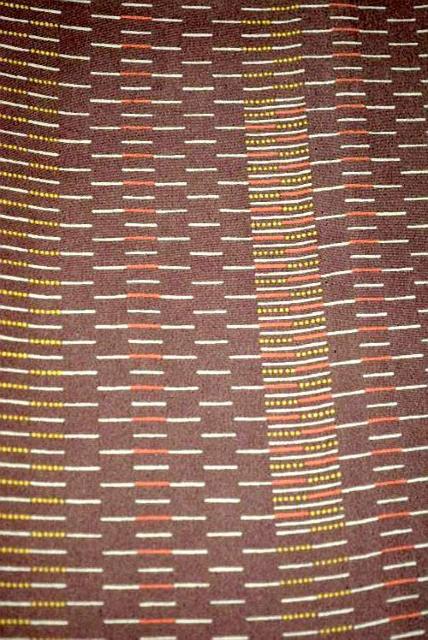 【単衣】【最高級】美品 縞模様 居敷当て付き 小紋 身丈149cm 裄丈62cm T3559 < 女性ファッション  【単衣】【最高級】美品 縞模様 居敷当て付き 小紋 身丈149cm 裄丈62cm T3559 < 女性ファッションの