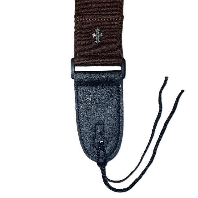 クロスモチーフ 十字架 ギター ストラップ エレキギター アコースティックギター アコギ フォークギター ベース 茶色 < ホビー クロスモチーフ 十字架 ギター ストラップ エレキギター アコースティックギター アコギ フォークギター ベース 茶色 < ホビーの