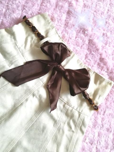 ロジータ*リボンベルト付きスカート < ブランド  ロジータ*リボンベルト付きスカート < ブランドの