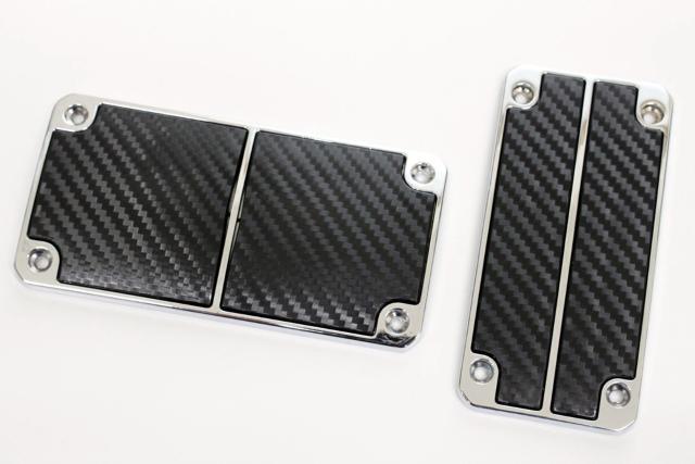 純正風 エレガントアルミ ペダル AT用 カーボン調 < 自動車/バイク 純正風 エレガントアルミ ペダル AT用 カーボン調 < 自動車/バイク