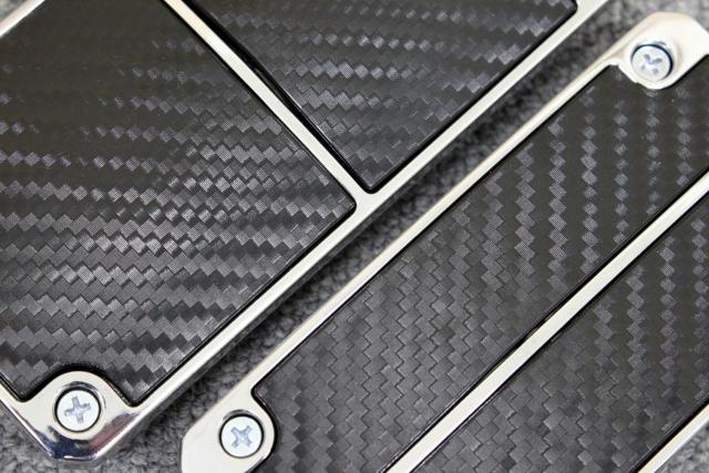 純正風 エレガントアルミ ペダル AT用 カーボン調 < 自動車/バイク 純正風 エレガントアルミ ペダル AT用 カーボン調 < 自動車/バイク