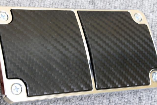 純正風 エレガントアルミ ペダル AT用 カーボン調 < 自動車/バイク 純正風 エレガントアルミ ペダル AT用 カーボン調 < 自動車/バイク