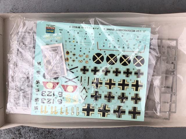 1/48 ハセガワ ドイツ空軍 メッサーシュミットBf109E-3 < ホビー  1/48 ハセガワ ドイツ空軍 メッサーシュミットBf109E-3 < ホビーの