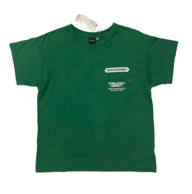 moussy◎白バックプリント暗緑半袖Tシャツ(F)新品 < ブランド moussy◎白バックプリント暗緑半袖Tシャツ(F)新品 < ブランドの