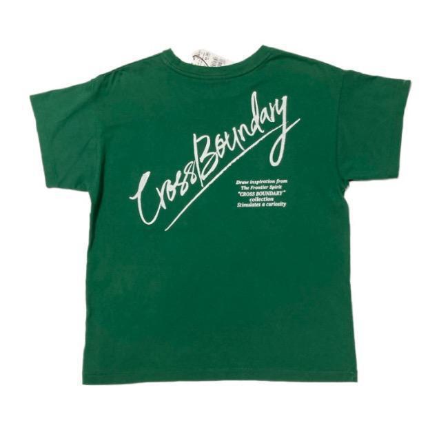 moussy◎白バックプリント暗緑半袖Tシャツ(F)新品 < ブランド moussy◎白バックプリント暗緑半袖Tシャツ(F)新品 < ブランドの