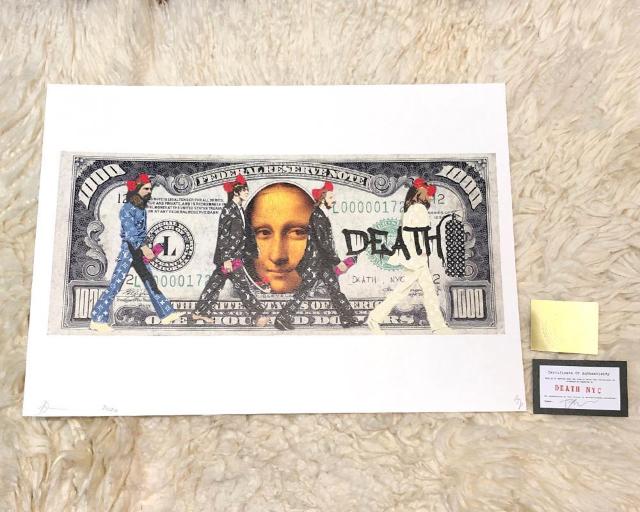 世界限定100枚 2020年 新作正規品 DEATH NYC ビートルズ 、 ヴィトン 、 モナリザ 、ポップアート、現代アート < ホビー 世界限定100枚 2020年 新作正規品 DEATH NYC ビートルズ 、 ヴィトン 、 モナリザ 、ポップアート、現代アート < ホビーの