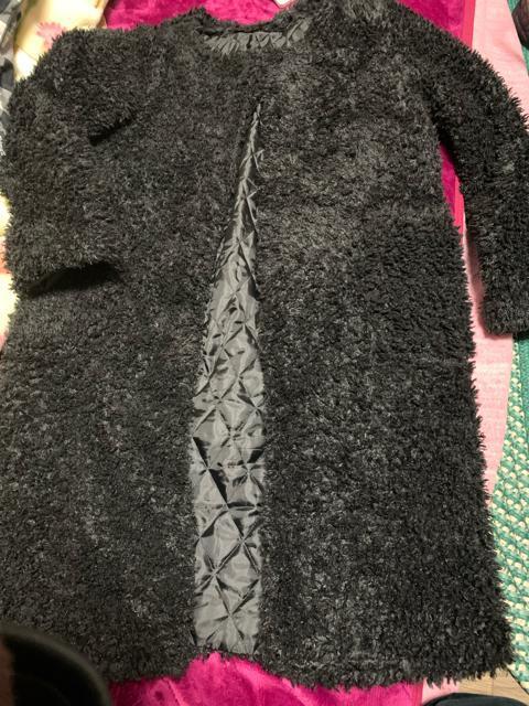 EMODA  エモダ 黒もこもこ コート サイズフリ 送給料無料 < ブランド  EMODA  エモダ 黒もこもこ コート サイズフリ 送給料無料  < ブランドの