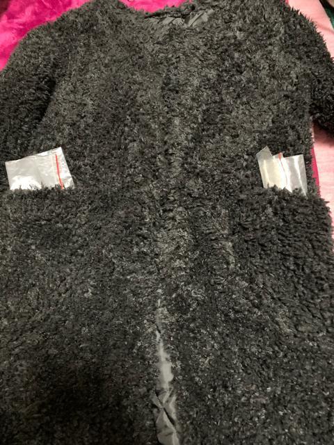 EMODA  エモダ 黒もこもこ コート サイズフリ 送給料無料 < ブランド  EMODA  エモダ 黒もこもこ コート サイズフリ 送給料無料 < ブランドの