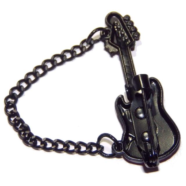 エレキギター ギター ベース エナメル バッジ ブローチ ピンバッジ 赤色 レッド ストラップ < 男性アクセサリー/時計  エレキギター ギター ベース エナメル バッジ ブローチ ピンバッジ 赤色 レッド ストラップ < 男性アクセサリー/時計の