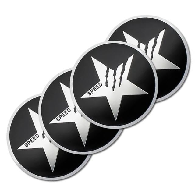 �X�^�[SPEED�f�U�C�� �z�C�[�� �Z���^�[�L���b�v �u���b�N 56���� 4���Z�b�g �A���~�� �J�[�X�e�b�J�[ �� ������/�o�C�N