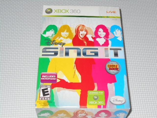 xbox360★DISNEY SING IT マイク付 海外版 北米版 外箱開封済 < ゲーム本体/ソフト  xbox360★DISNEY SING IT マイク付 海外版 北米版 外箱開封済  < ゲーム本体/ソフトの