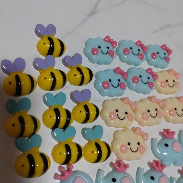 ハチと雲とぞうさんモチーフセット < ペット/手芸/園芸  ハチと雲とぞうさんモチーフセット < ペット/手芸/園芸の