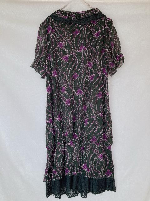 axes femme アクシーズ 花柄 フリル 半袖 ワンピース チュニック M N2m < ブランド axes femme アクシーズ 花柄 フリル 半袖 ワンピース チュニック M N2m < ブランドの