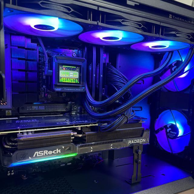 yقڐVizQ[~OPC Ryzen7 7800X3D RX9070XT SSD1TB 32GB 850W  PC{/Ӌ@ 