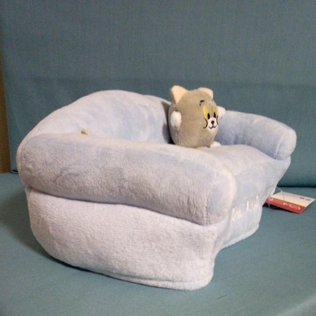 TOM&JERRY マスコット付きティッシュカバー ブルー < アニメ/コミック/キャラクター TOM&JERRY マスコット付きティッシュカバー ブルー < アニメ/コミック/キャラクターの