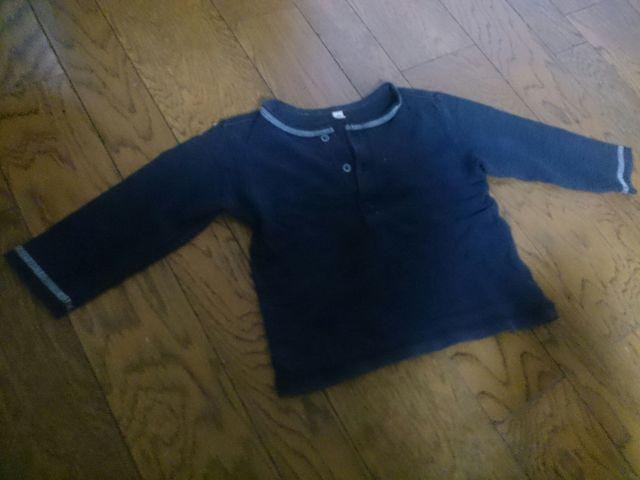 90 黒の長ティー < キッズ/ベビー 90 黒の長ティー < キッズ/ベビーの