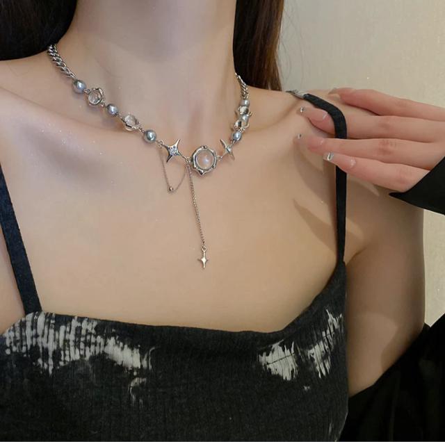 クラビクルチェーンネックレス < 女性アクセサリー/時計  クラビクルチェーンネックレス  < 女性アクセサリー/時計の