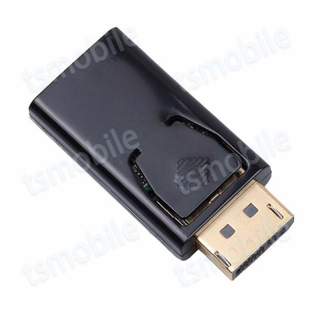 DPオス to HDMIメス 変換 小型 アダプタ コネクタ 1080P 黒色 持ち運び便利 displayport hdmi < 家電/AV  DPオス to HDMIメス 変換 小型 アダプタ コネクタ 1080P 黒色 持ち運び便利 displayport hdmi < 家電/AVの