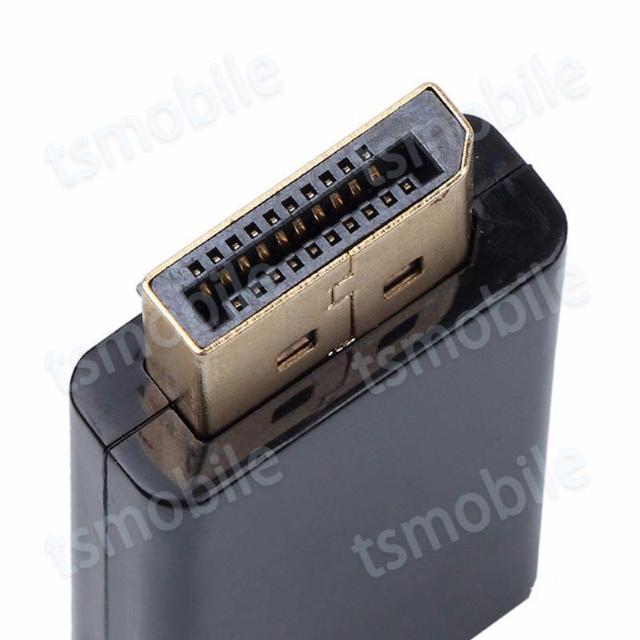 DPオス to HDMIメス 変換 小型 アダプタ コネクタ 1080P 黒色 持ち運び便利 displayport hdmi < 家電/AV  DPオス to HDMIメス 変換 小型 アダプタ コネクタ 1080P 黒色 持ち運び便利 displayport hdmi < 家電/AVの