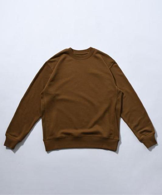 新品 Johnbull ジョンブル 裏毛 クルーネック スウェット S 茶系ベージュ 薄手カットソー トレーナー < ブランド  新品 Johnbull ジョンブル 裏毛 クルーネック スウェット S 茶系ベージュ 薄手カットソー トレーナー  < ブランドの