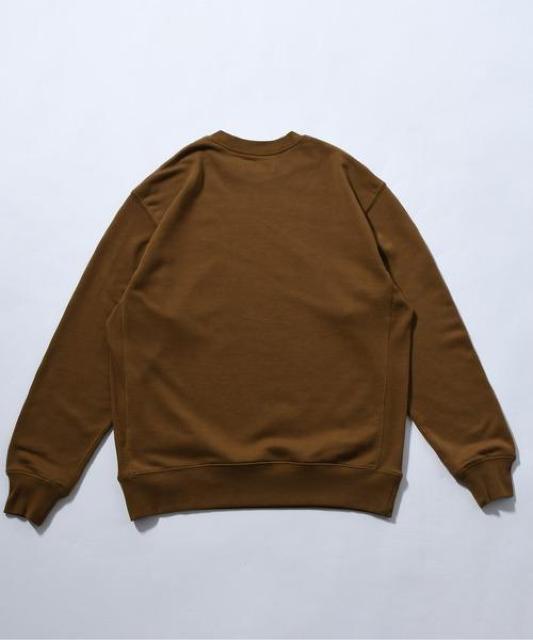新品 Johnbull ジョンブル 裏毛 クルーネック スウェット S 茶系ベージュ 薄手カットソー トレーナー < ブランド  新品 Johnbull ジョンブル 裏毛 クルーネック スウェット S 茶系ベージュ 薄手カットソー トレーナー < ブランドの