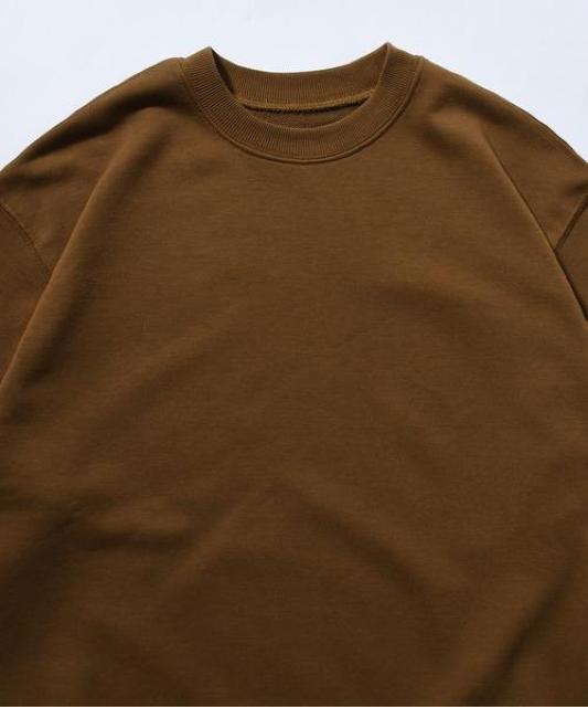 新品 Johnbull ジョンブル 裏毛 クルーネック スウェット S 茶系ベージュ 薄手カットソー トレーナー < ブランド  新品 Johnbull ジョンブル 裏毛 クルーネック スウェット S 茶系ベージュ 薄手カットソー トレーナー < ブランドの