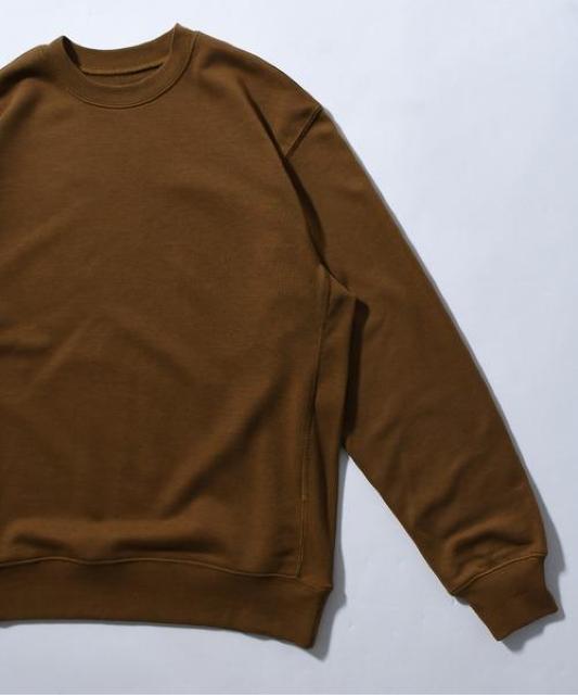 新品 Johnbull ジョンブル 裏毛 クルーネック スウェット S 茶系ベージュ 薄手カットソー トレーナー < ブランド  新品 Johnbull ジョンブル 裏毛 クルーネック スウェット S 茶系ベージュ 薄手カットソー トレーナー < ブランドの