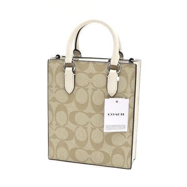 ◆ 新品 本物 ◆ COACH コーチ シグネチャー 2Way ミニ トートバッグ ショルダーバッグ 保存袋 人気 CJ494 < ブランド  ◆ 新品 本物 ◆ COACH コーチ シグネチャー 2Way ミニ トートバッグ ショルダーバッグ 保存袋 人気 CJ494 < ブランドの