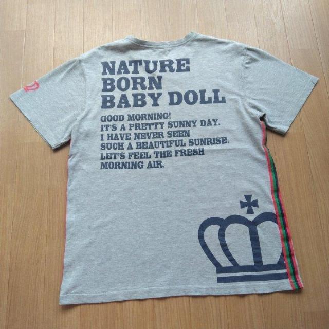 サイドラインTシャツ@ グレー L ベビードールBABYDOLLベビド < ブランド サイドラインTシャツ@ グレー L ベビードールBABYDOLLベビド < ブランドの