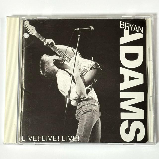 BRYAN ADAMS / LIVE! LIVE! LIVE! < CD/DVD/ビデオ  BRYAN ADAMS / LIVE! LIVE! LIVE!  < CD/DVD/ビデオの
