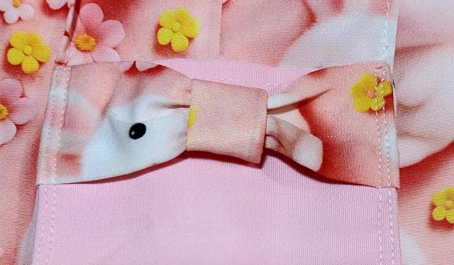 可愛いウサギちゃんの立体柄の布バックです。 < ペット/手芸/園芸 可愛いウサギちゃんの立体柄の布バックです。 < ペット/手芸/園芸の