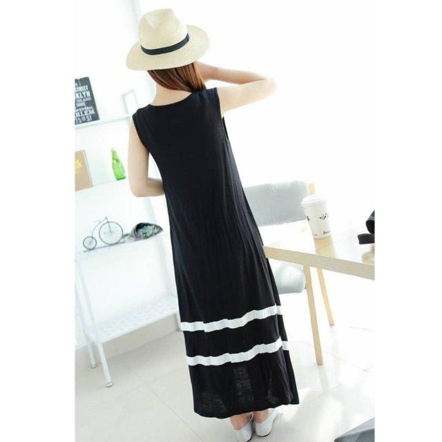 ノースリーブロングワンピース サイズL リゾート マタニティ 送料無料 < 女性ファッション ノースリーブロングワンピース サイズL リゾート マタニティ 送料無料 < 女性ファッションの