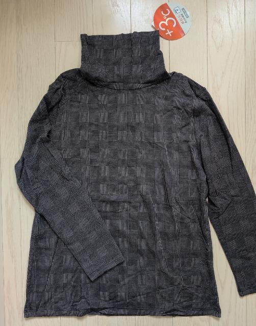 3L★CLOSSHI★+3℃★裏起毛チェックタートルネックトップス★新品★送料無料 < 女性ファッション 3L★CLOSSHI★+3℃★裏起毛チェックタートルネックトップス★新品★送料無料 < 女性ファッションの