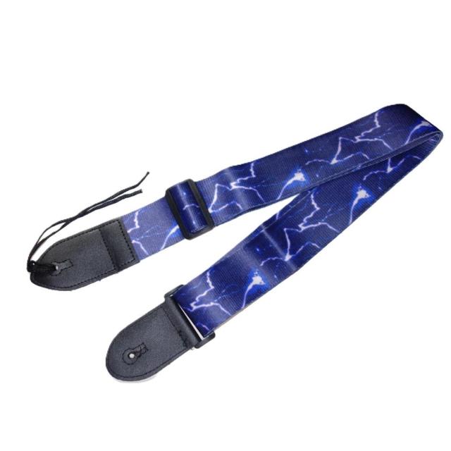 サンダーボルト 稲妻 雷 カミナリ ギター ストラップ エレキギター アコースティックギター アコギ ベース < ホビー サンダーボルト 稲妻 雷 カミナリ ギター ストラップ エレキギター アコースティックギター アコギ ベース < ホビーの