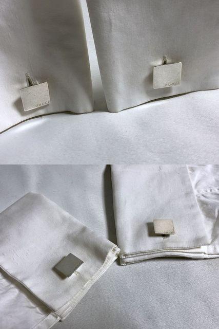 正規 GUCCIグッチ ヴィンテージ ロゴ文字スクエアカフス SV925 アイコンカフリンクス ボタン < ブランド  正規 GUCCIグッチ ヴィンテージ ロゴ文字スクエアカフス SV925 アイコンカフリンクス ボタン < ブランドの