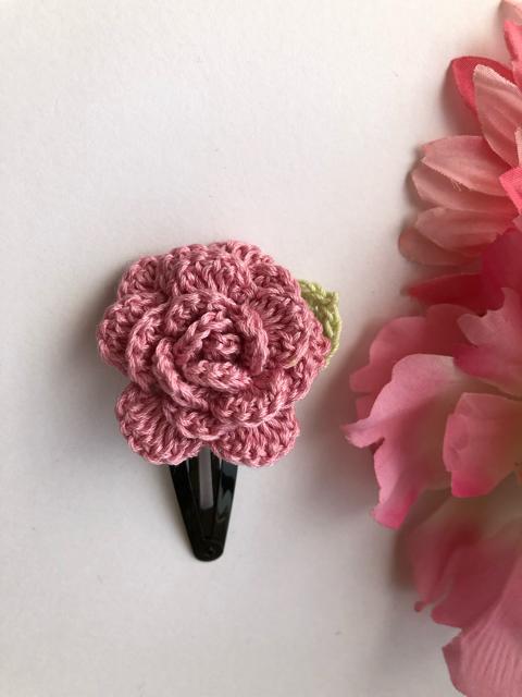 ハンドメイド スリーピン パッチンピン 薔薇 ピンク axes好き < 女性ファッション  ハンドメイド スリーピン パッチンピン 薔薇 ピンク axes好き < 女性ファッションの