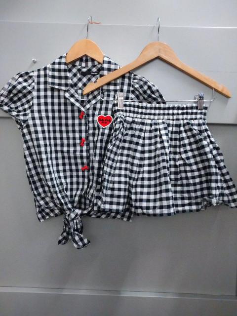 one spo☆ブロックチェックセットアップ 夏 < ブランド one spo☆ブロックチェックセットアップ 夏 < ブランドの