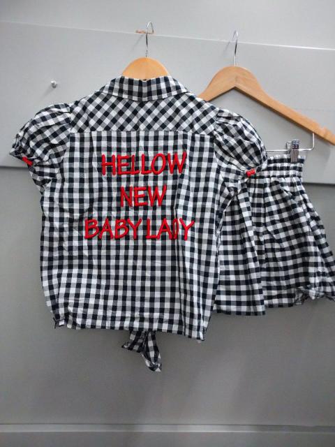 one spo☆ブロックチェックセットアップ 夏 < ブランド one spo☆ブロックチェックセットアップ 夏 < ブランドの