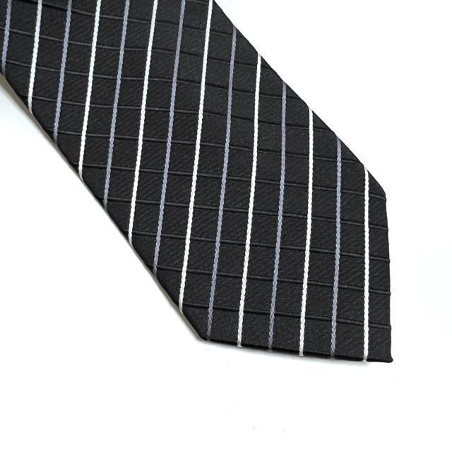 【美品】チェック柄ネクタイ /LEIMIE EDWARD/ダークグレー < 男性ファッション 【美品】チェック柄ネクタイ /LEIMIE EDWARD/ダークグレー < 男性ファッションの