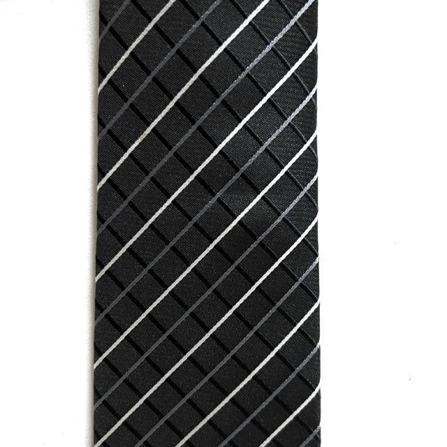 【美品】チェック柄ネクタイ /LEIMIE EDWARD/ダークグレー < 男性ファッション 【美品】チェック柄ネクタイ /LEIMIE EDWARD/ダークグレー < 男性ファッションの