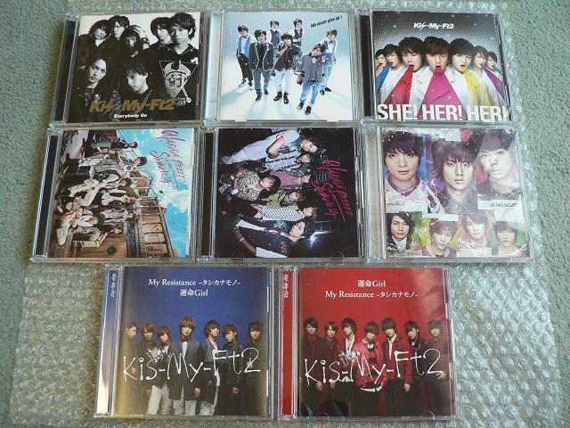 Kis-My-Ft2^ՁiCD+DVDj8ZbgEverybody Go^We never^SHE HER^ACmr[g   ^gObY 