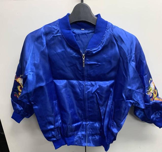 1980sヴィンテージ デッドストック/スカジャンFAREAST TOUR OKINAWA KADENA KIDS サイズ6 < 男性ファッション  1980sヴィンテージ デッドストック/スカジャンFAREAST TOUR OKINAWA KADENA KIDS サイズ6 < 男性ファッションの