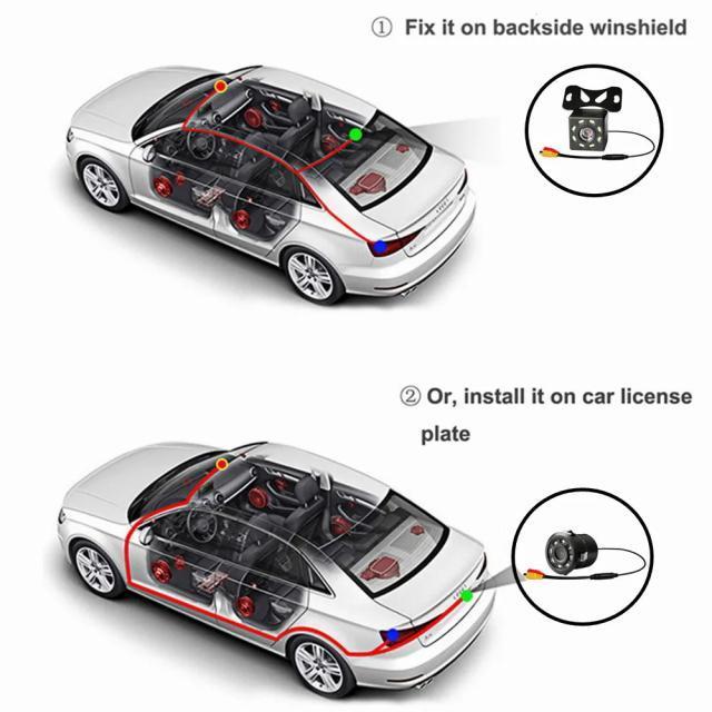 HDバックカメラ 汎用補修用バックカメラ 小型バックカメラ本体リアビューナイトビジョン 高画質 防水リアカメラ 広角フロントカメラ < 自動車/バイク HDバックカメラ 汎用補修用バックカメラ 小型バックカメラ本体リアビューナイトビジョン 高画質 防水リアカメラ 広角フロントカメラ < 自動車/バイク