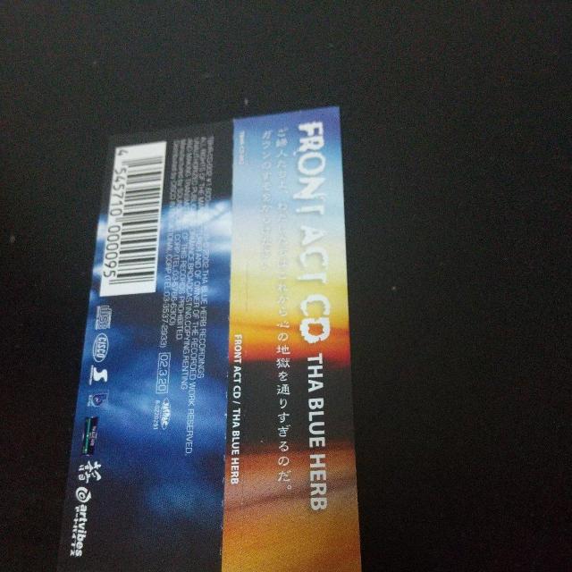 THA BLUE HERBwFRONT ACT CDxILL-BOSSTINO  CD/DVD/rfI 