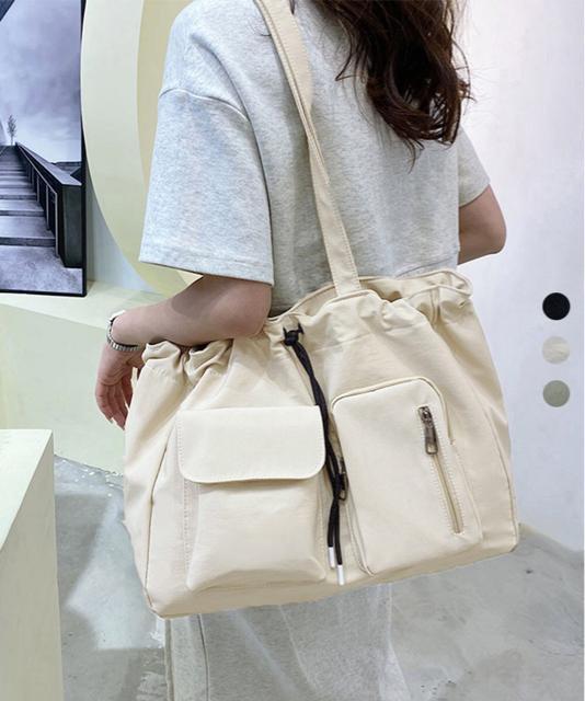 送料無料 新品 ナイロン巾着バッグ トートバッグ 大容量 < 女性ファッション  送料無料 新品 ナイロン巾着バッグ トートバッグ 大容量  < 女性ファッションの