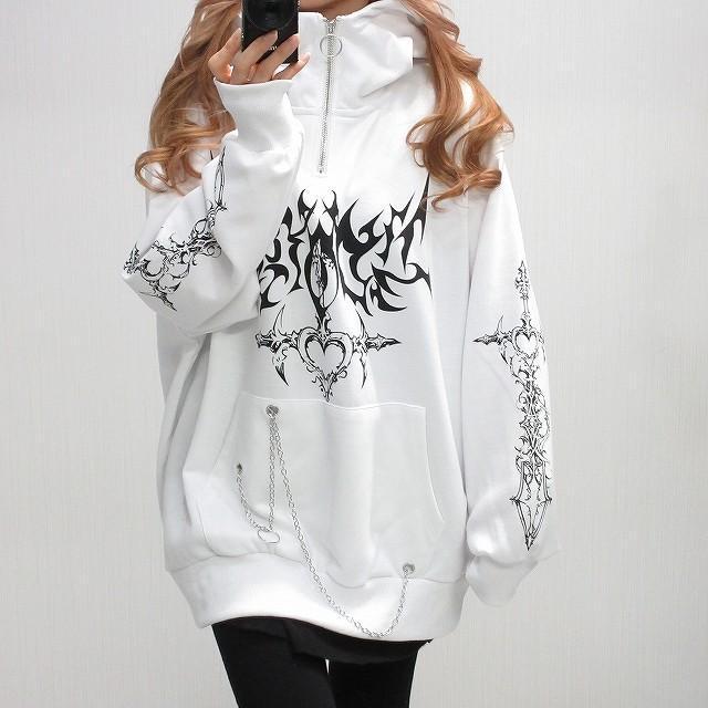 NEW�ŐVw/L/�n�C�l�b�NZip�p�[�J�[���N���X�g���C�o��/�`�F�[���A�N�Z�t �� �j���t�@�b�V������ 