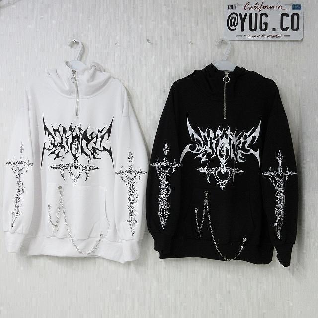 NEW�ŐVw/L/�n�C�l�b�NZip�p�[�J�[���N���X�g���C�o��/�`�F�[���A�N�Z�t �� �j���t�@�b�V������ 