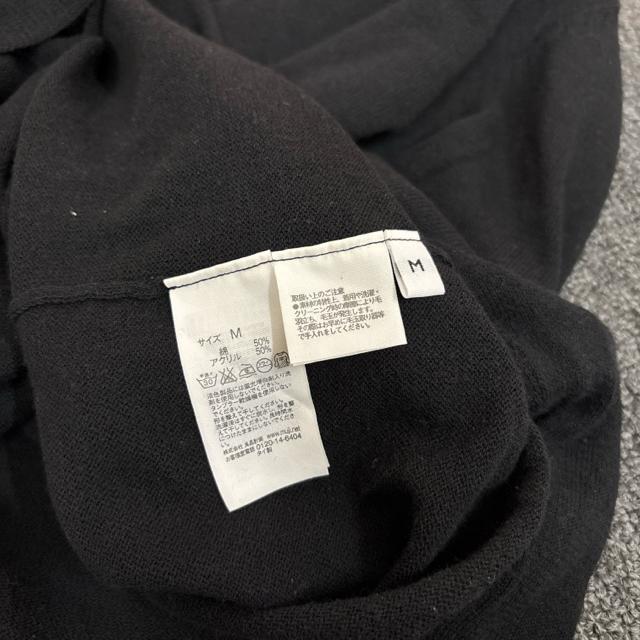 即決 MUJI 無印良品 カーディガン ブラック M < ブランド  即決 MUJI 無印良品 カーディガン ブラック M < ブランドの