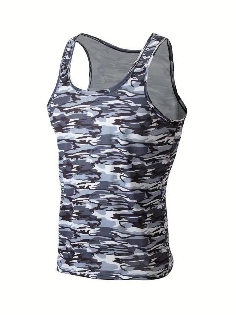 お試し価格1290円★メンズカモフラージュタンクトップ4枚セット  通気性のあるノースリーブ USAサイズM(日本サイズXL相当) < 男性ファッション  お試し価格1290円★メンズカモフラージュタンクトップ4枚セット  通気性のあるノースリーブ USAサイズM(日本サイズXL相当) < 男性ファッションの